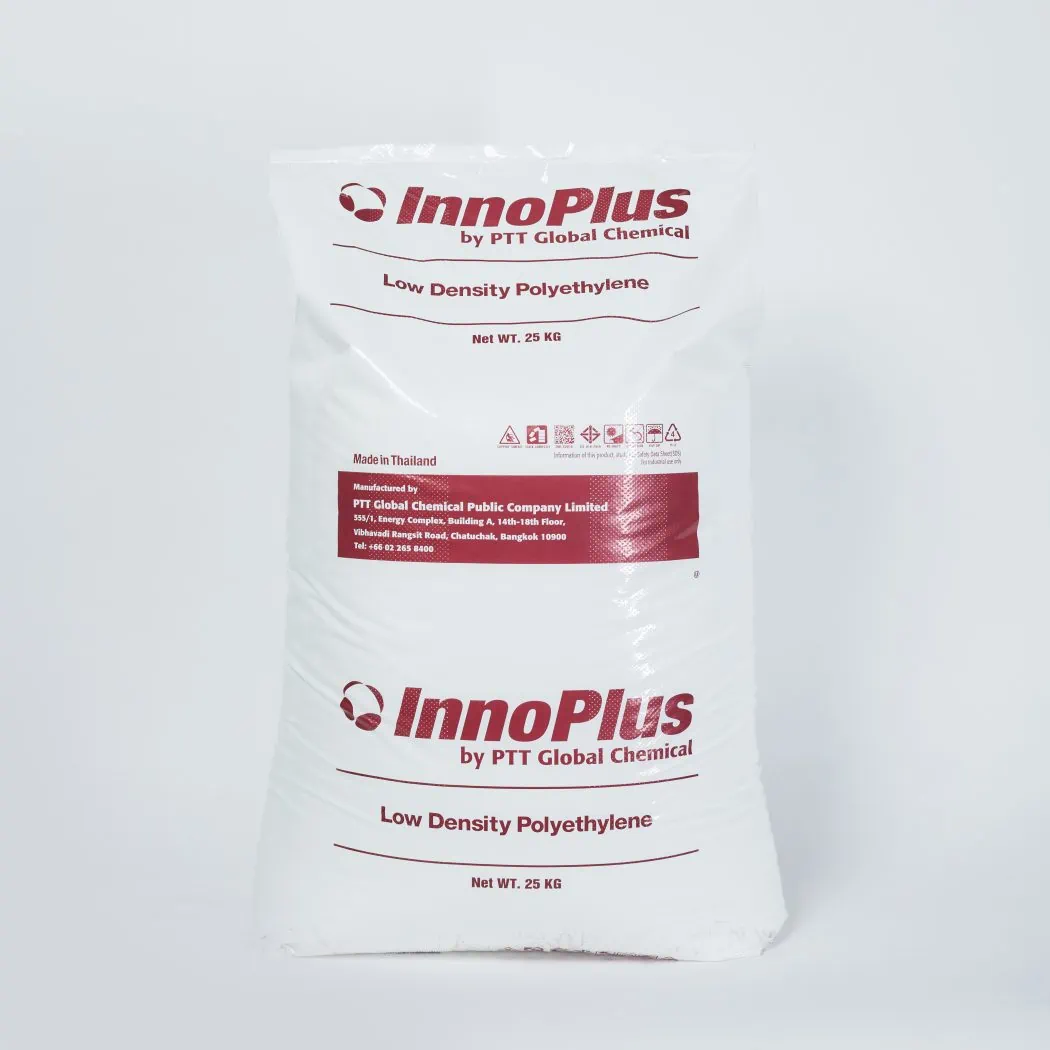 25 kg bag of LDPE plastic pellets from Thailand.